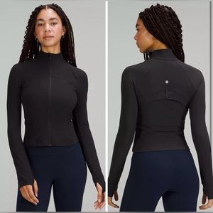 LULULEMON ATHLETICA Black Define Cropped Jacket Nulu size 4 new with tags